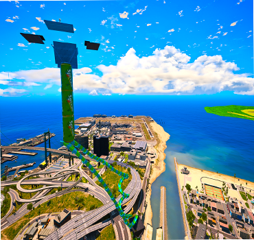 GTA 5 OMG STUNT JUMP MAP